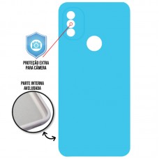 Capa Motorola Moto E20 - Cover Protector Azul Água